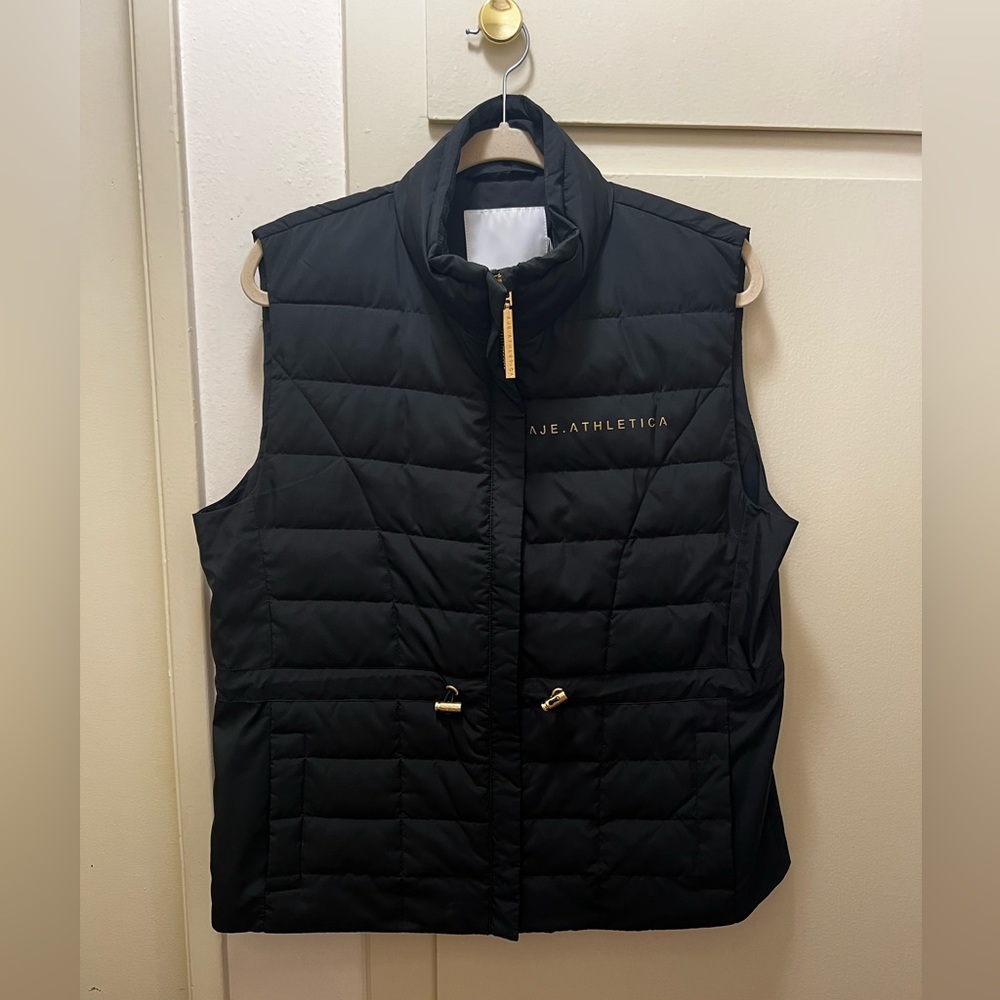 AJE Athletica Black Puffer Vest